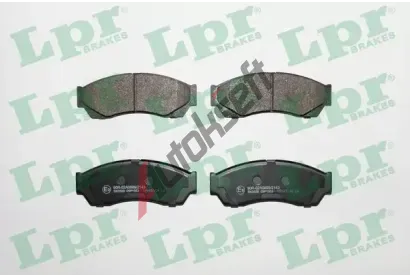 LPR Sada brzdovch destiek LP 05P1553, 24555