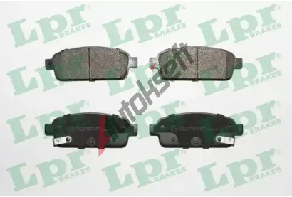 LPR Sada brzdovch destiek LP 05P1575, 05P1575