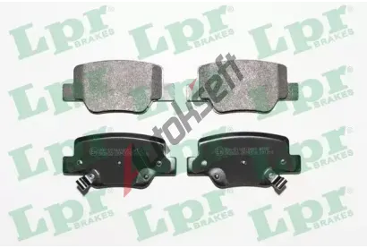 LPR Sada brzdovch destiek LP 05P1576, 05P1576