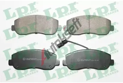 LPR Sada brzdovch destiek LP 05P1579, 05P1579