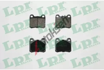 LPR Sada brzdovch destiek LP 05P158, 5SP158