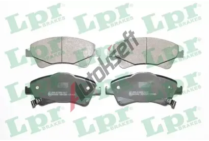 LPR Sada brzdovch destiek LP 05P1589, 05P1589