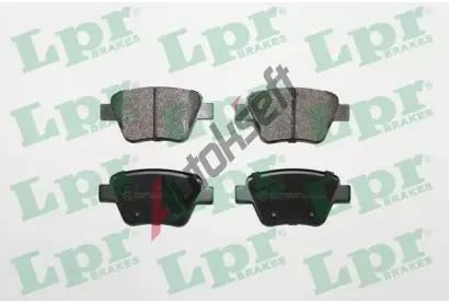 LPR Sada brzdových destiček LP 05P1608, 5SP1608 LPR Sada brzdových destiček LP 05P1608, 5SP1608