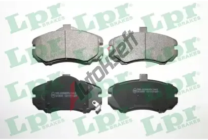 LPR Sada brzdovch destiek LP 05P1609, 05P1609