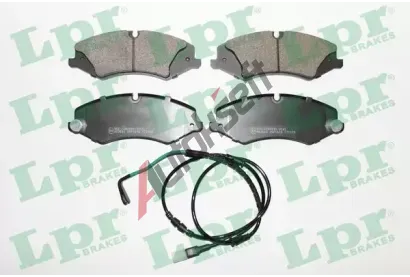 LPR Sada brzdovch destiek LP 05P1616B, 25021