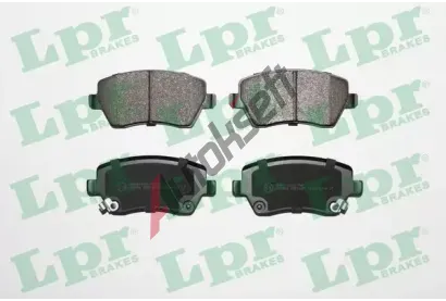 LPR Sada brzdovch destiek LP 05P1621, 05P1621