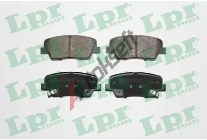 LPR Sada brzdovch destiek LP 05P1625, 05P1625