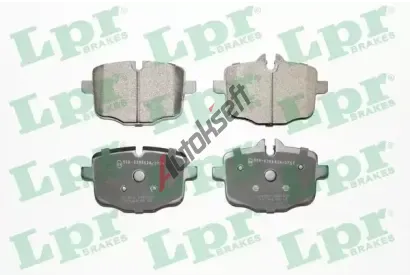 LPR Sada brzdových destiček LP 05P1631, 05P1631 LPR Sada brzdových destiček LP 05P1631, 05P1631