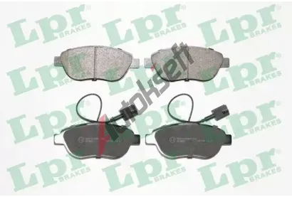 LPR Sada brzdovch destiek LP 05P1657, 05P1657