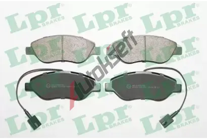 LPR Sada brzdovch destiek LP 05P1658, 05P1658