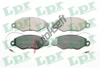 LPR Sada brzdovch destiek LP 05P1663, 5SP1663