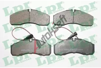 LPR Sada brzdovch destiek LP 05P1664, 29160