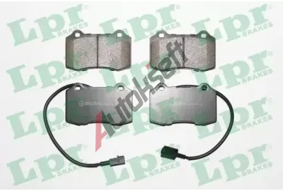 LPR Sada brzdových destiček LP 05P1665, 21381 LPR Sada brzdových destiček LP 05P1665, 21381
