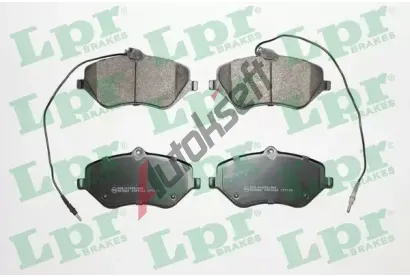 LPR Sada brzdovch destiek LP 05P1666, 05P1666