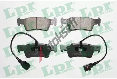 LPR Sada brzdovch destiek LP 05P1667, 05P1667