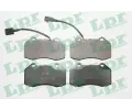 LPR Sada brzdovch destiek ‐ LP 05P1671