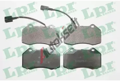 LPR Sada brzdovch destiek LP 05P1671, 05P1671