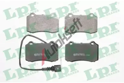 LPR Sada brzdovch destiek LP 05P1672, 05P1672