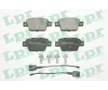Sada brzdovch destiek LPR ‐ LP 05P1676