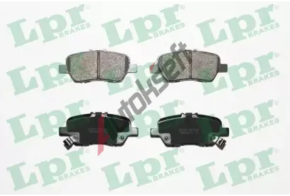 LPR Sada brzdovch destiek LP 05P1692, 25544