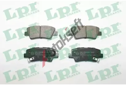 LPR Sada brzdovch destiek LP 05P1710, 05P1710