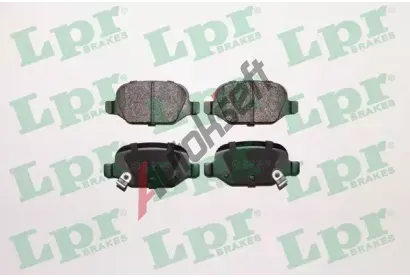 LPR Sada brzdovch destiek LP 05P1724, 05P1724