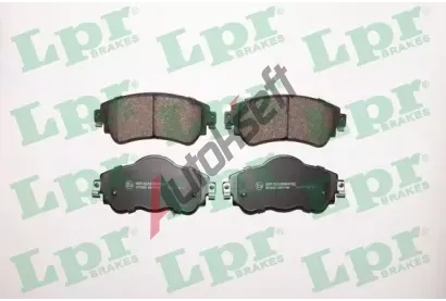 LPR Sada brzdovch destiek LP 05P1740, 05P1740