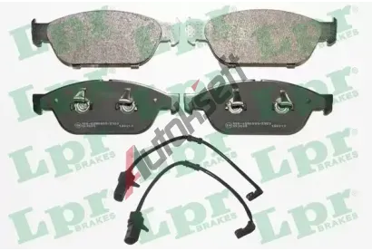 LPR Sada brzdových destiček LP 05P1743A, 05P1743A LPR Sada brzdových destiček LP 05P1743A, 05P1743A
