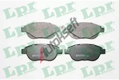 LPR Sada brzdovch destiek LP 05P1751, 25094
