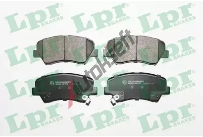 LPR Sada brzdovch destiek LP 05P1753, 05P1753
