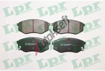 LPR Sada brzdovch destiek LP 05P1757, 05P1757
