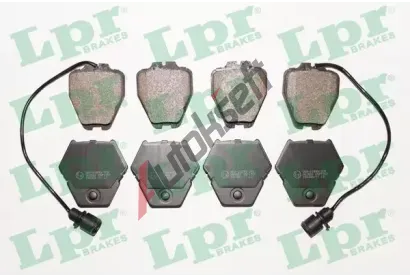 LPR Sada brzdovch destiek LP 05P1767, 05P1767