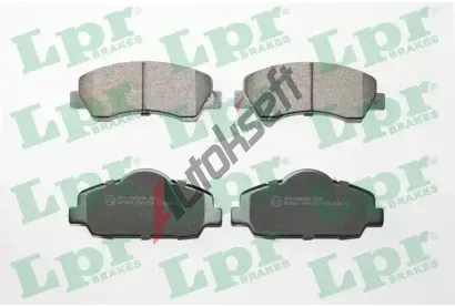 LPR Sada brzdovch destiek LP 05P1770, 05P1770