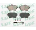 Sada brzdových destiček LPR ‐ LP 05P1780A  Sada brzdových destiček LPR ‐ LP 05P1780A