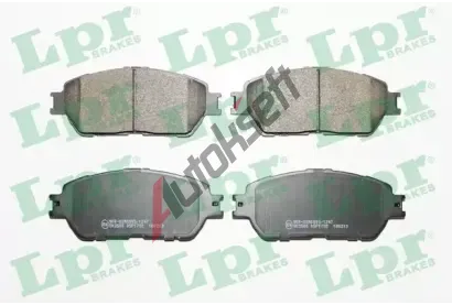 LPR Sada brzdovch destiek LP 05P1792, 05P1792