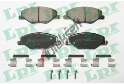 LPR Sada brzdovch destiek LP 05P1795K, 05P1795K