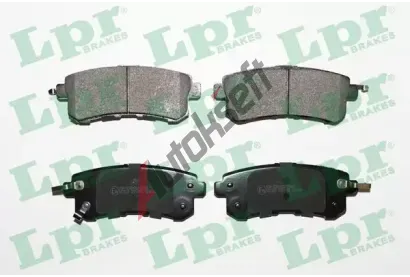 LPR Sada brzdovch destiek LP 05P1798, 05P1798