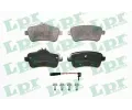 LPR Sada brzdovch destiek ‐ LP 05P1817A