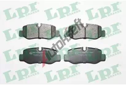 LPR Sada brzdovch destiek LP 05P1905, 22101