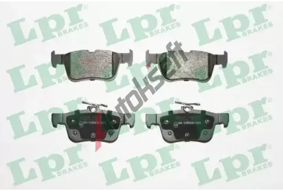 LPR Sada brzdovch destiek LP 05P1915, 05P1915