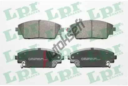 LPR Sada brzdovch destiek LP 05P1917, 05P1917