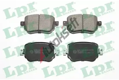 LPR Sada brzdovch destiek LP 05P1986, 05P1986