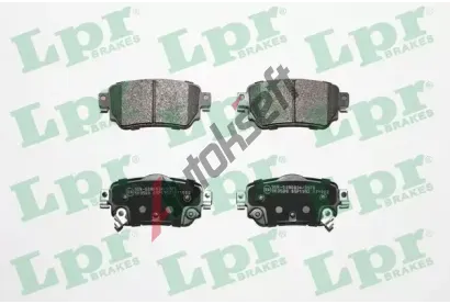 LPR Sada brzdovch destiek LP 05P1992, 05P1992