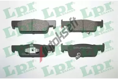 LPR Sada brzdových destiček LP 05P2023, 05P2023  LPR Sada brzdových destiček LP 05P2023, 05P2023
