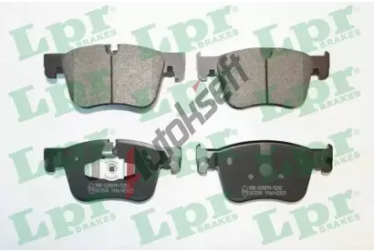LPR Sada brzdovch destiek LP 05P2025, 05P2025