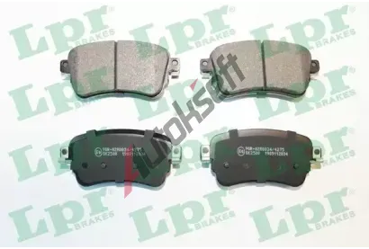LPR Sada brzdovch destiek LP 05P2034, 05P2034
