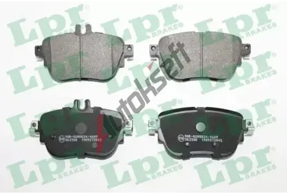 LPR Sada brzdových destiček LP 05P2042, 05P2042 LPR Sada brzdových destiček LP 05P2042, 05P2042