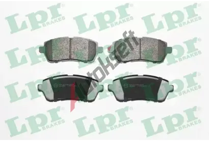 LPR Sada brzdovch destiek LP 05P2045, 05P2045