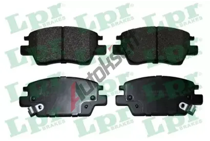 LPR Sada brzdovch destiek LP 05P2051, 22334