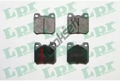 LPR Sada brzdovch destiek LP 05P206, 05P206